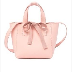 Blush pink Loeffler Randall purse